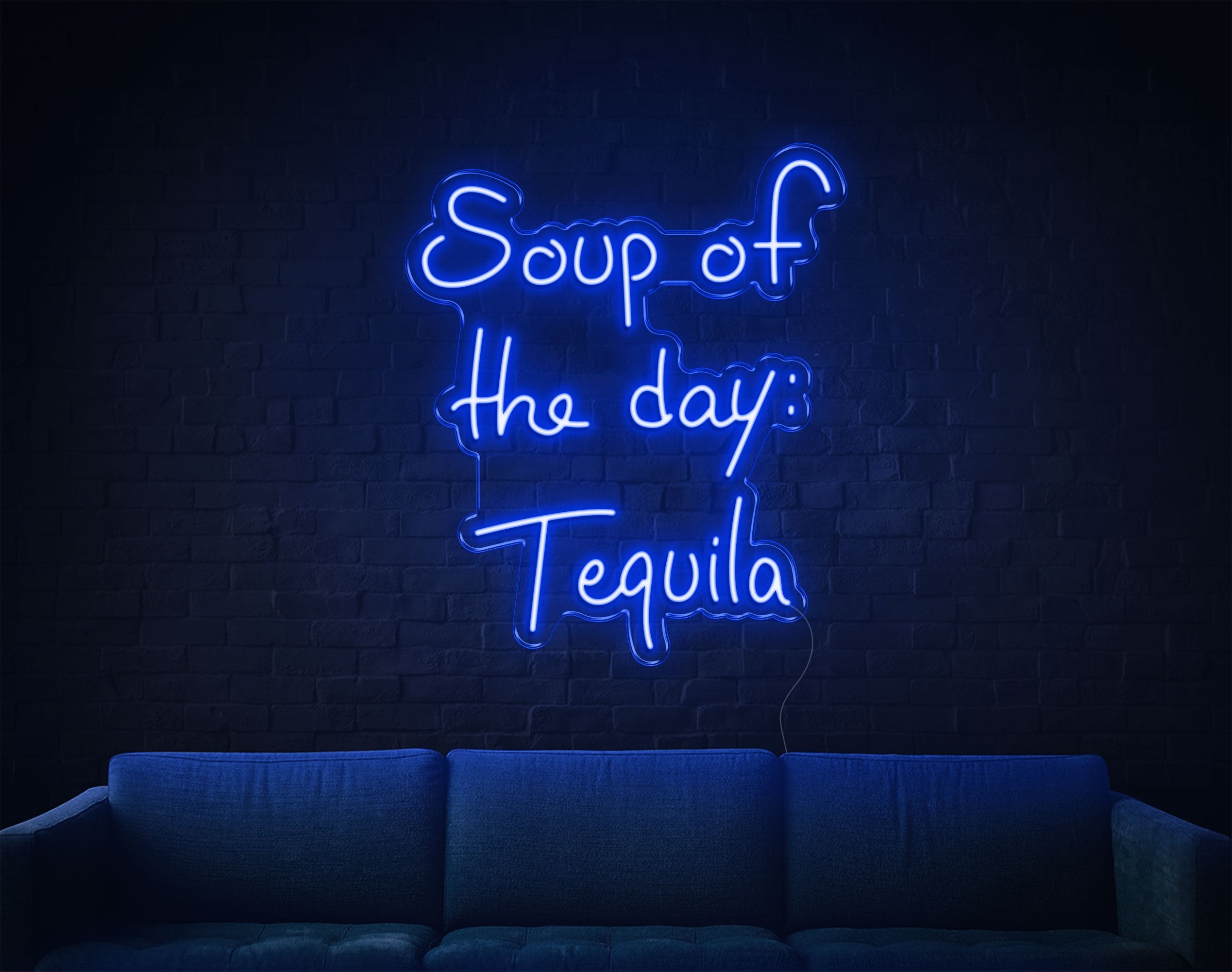 Soup Of The Day Tequila LED Neon Sign