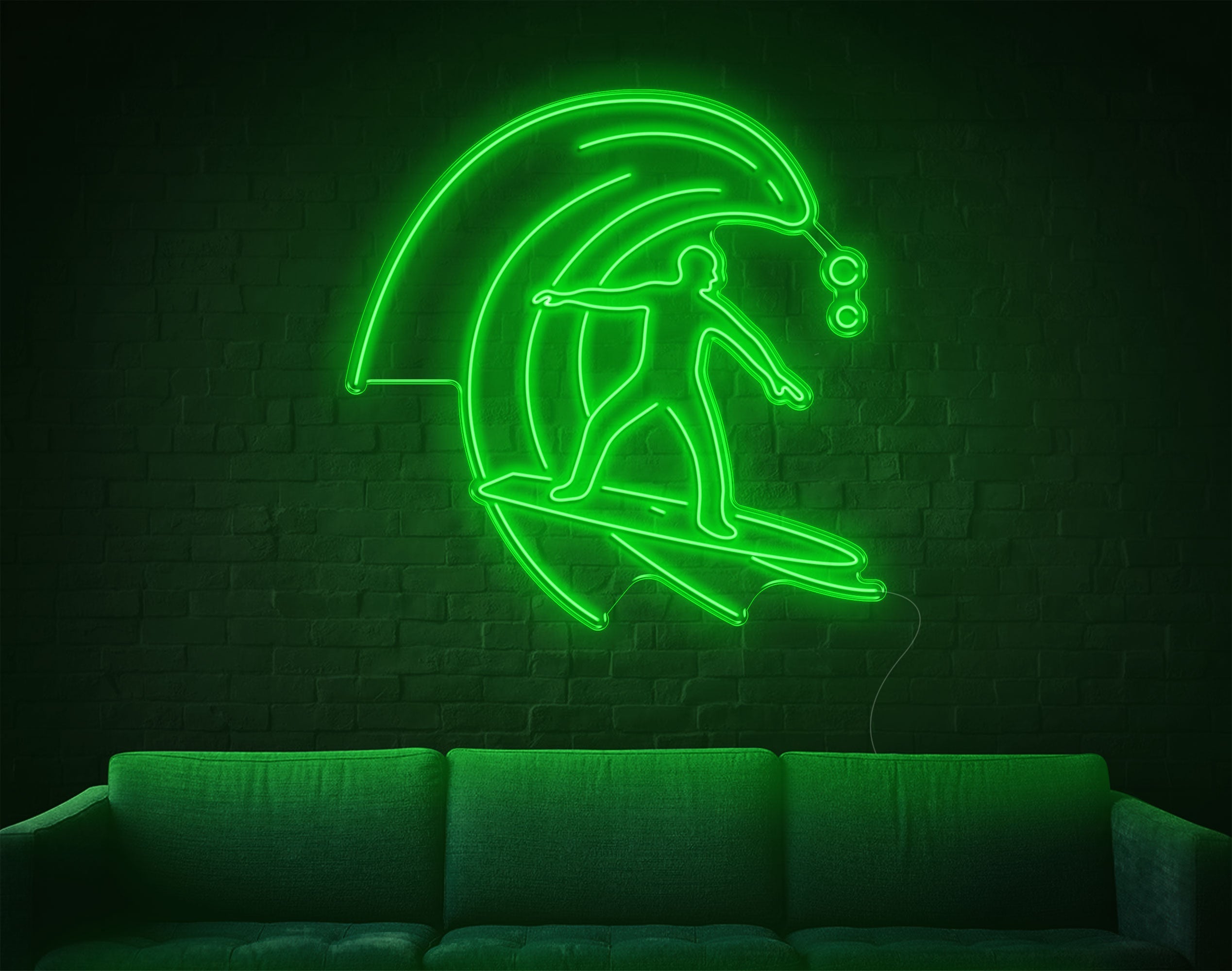 Surfing LED Neon Sign