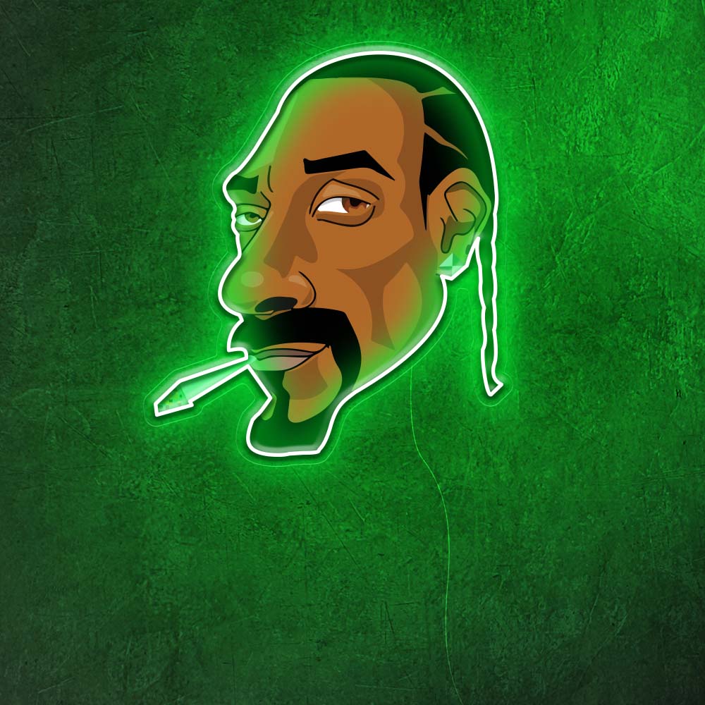 Snoop Dogg Neon Art