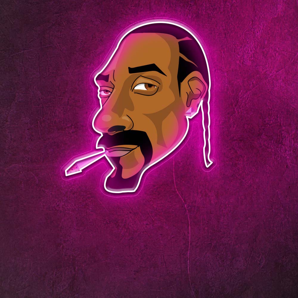 Snoop Dogg Neon Art