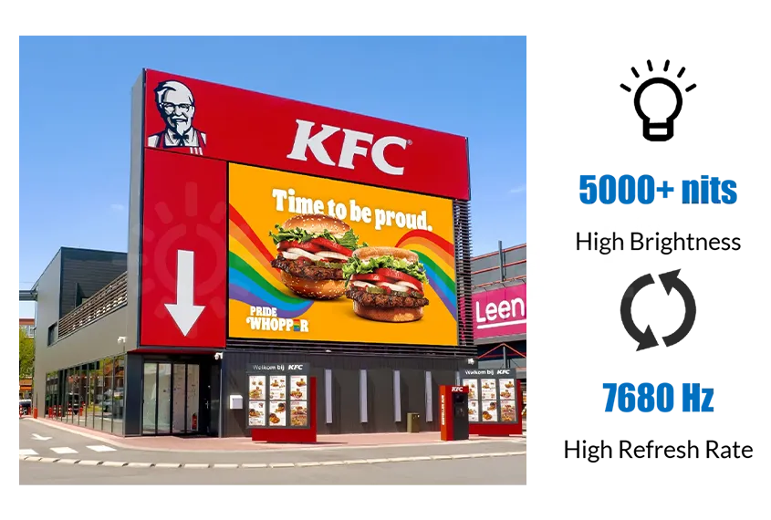 LM Series - Ultra Lightweight Aluminium Outdoor LED Screen