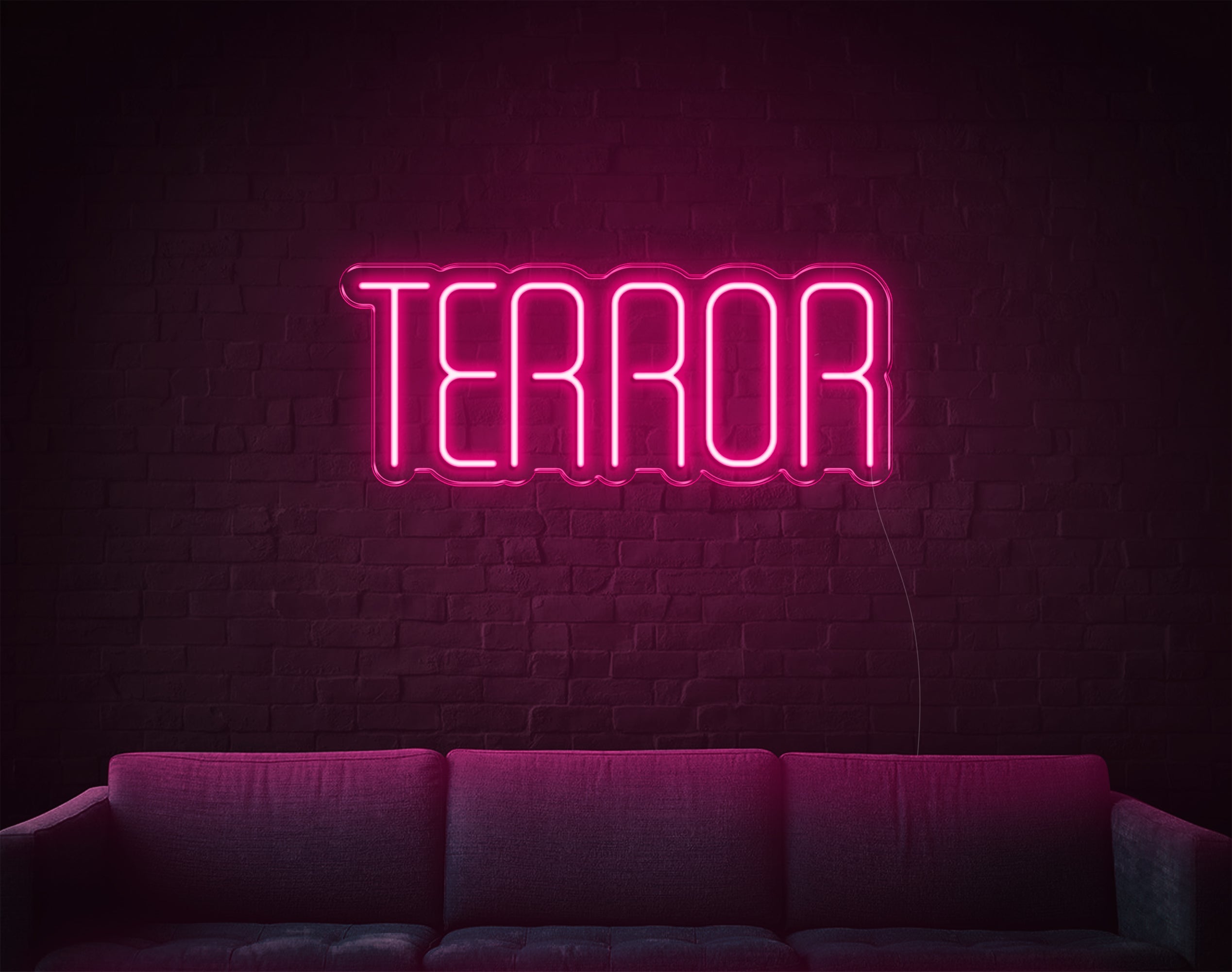 Terror LED Neon Sign