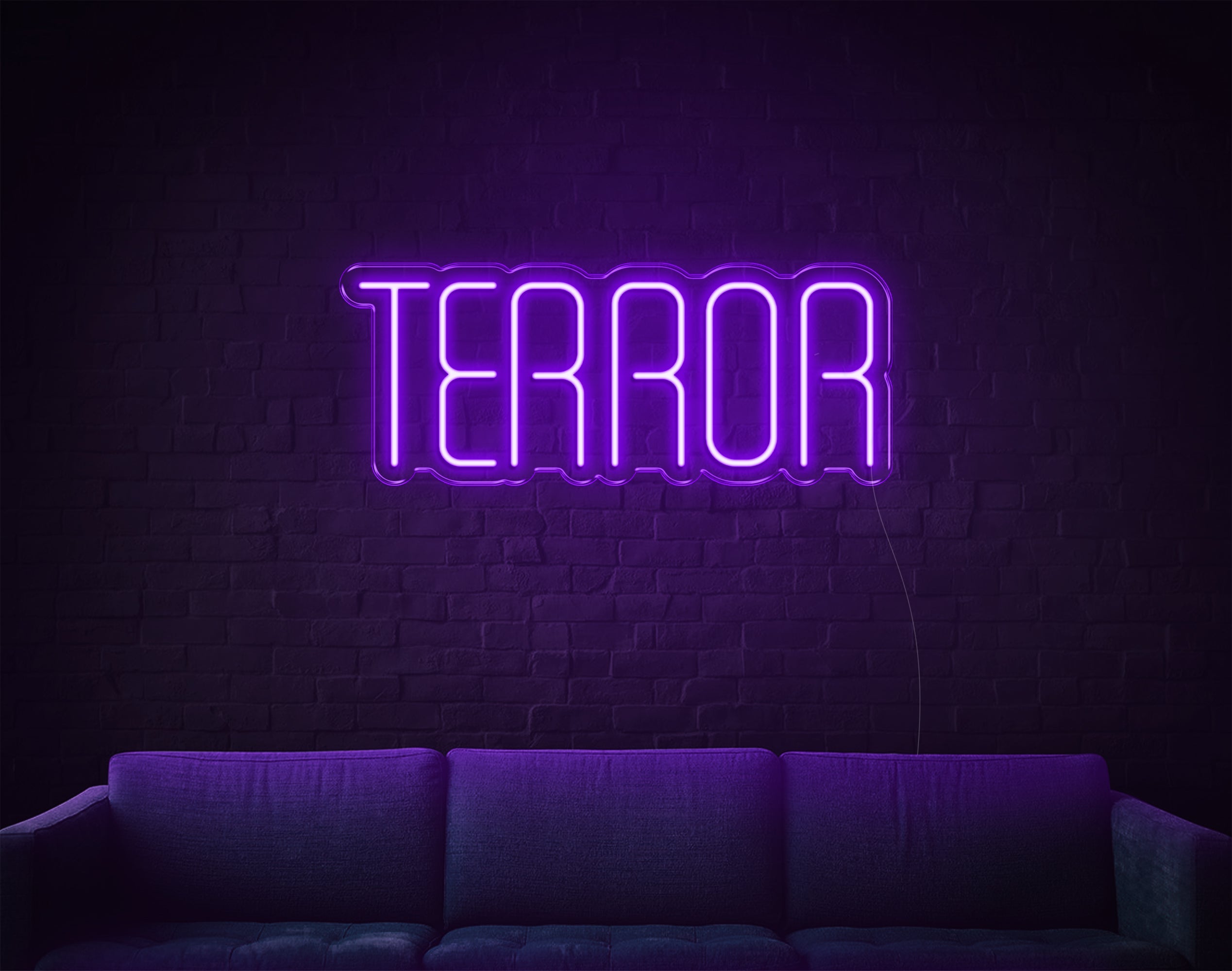 Terror LED Neon Sign