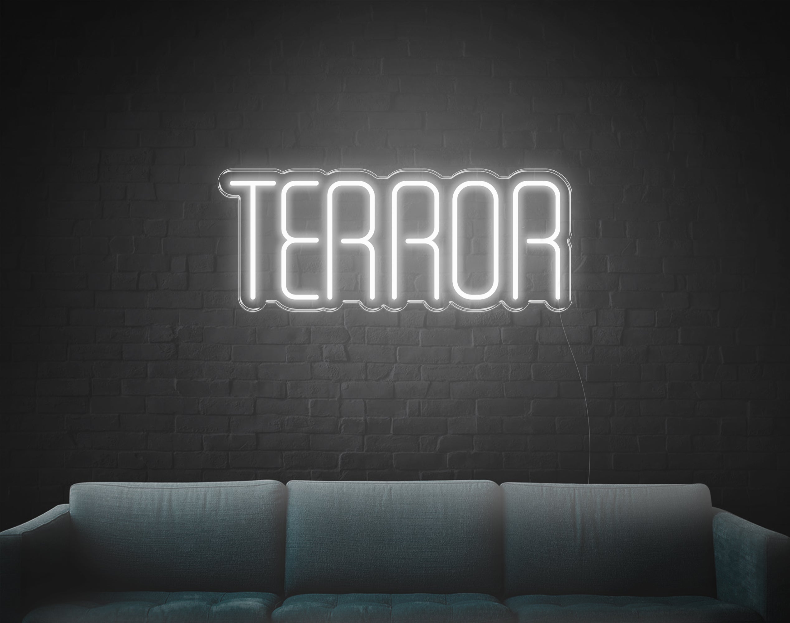 Terror LED Neon Sign