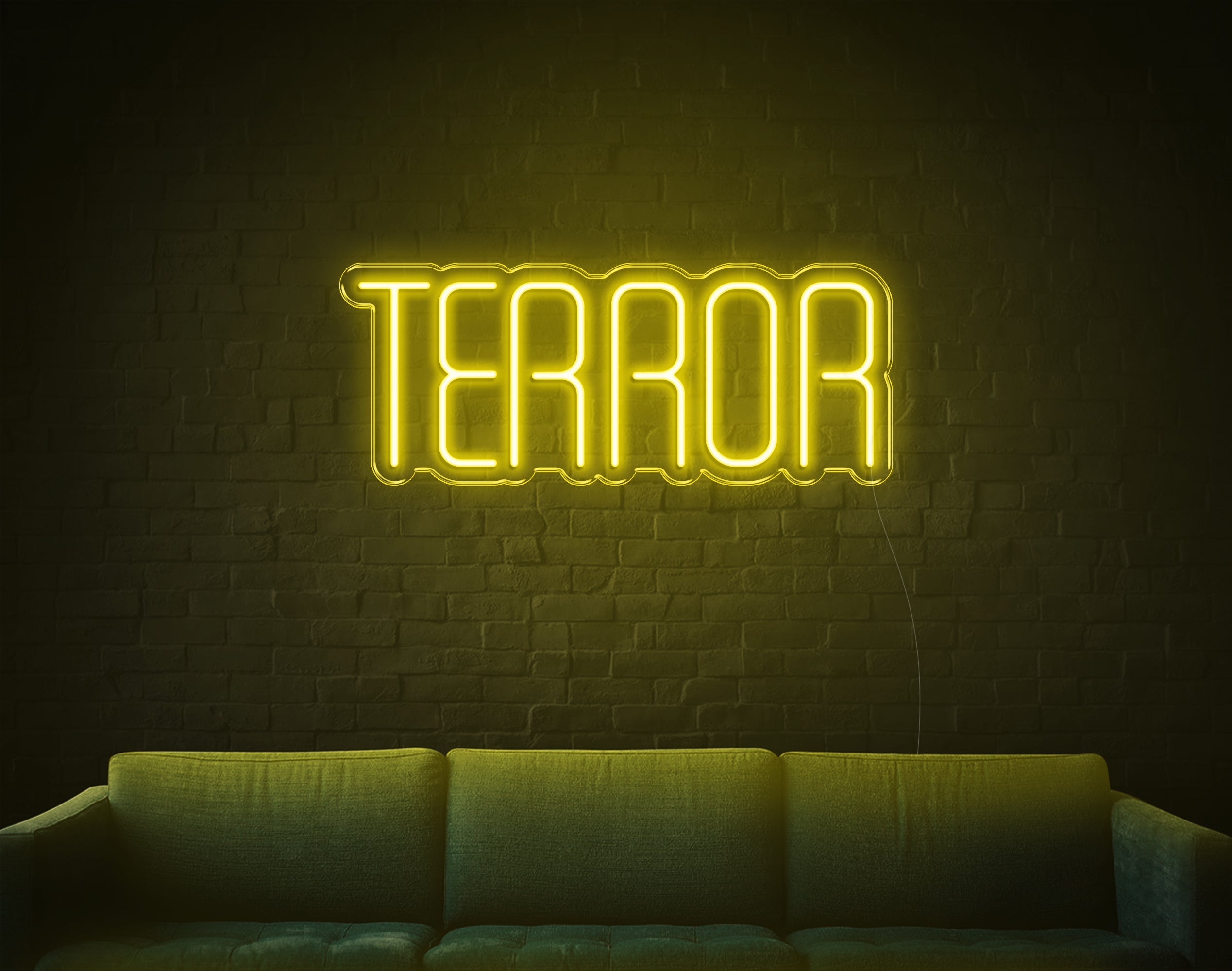 Terror LED Neon Sign