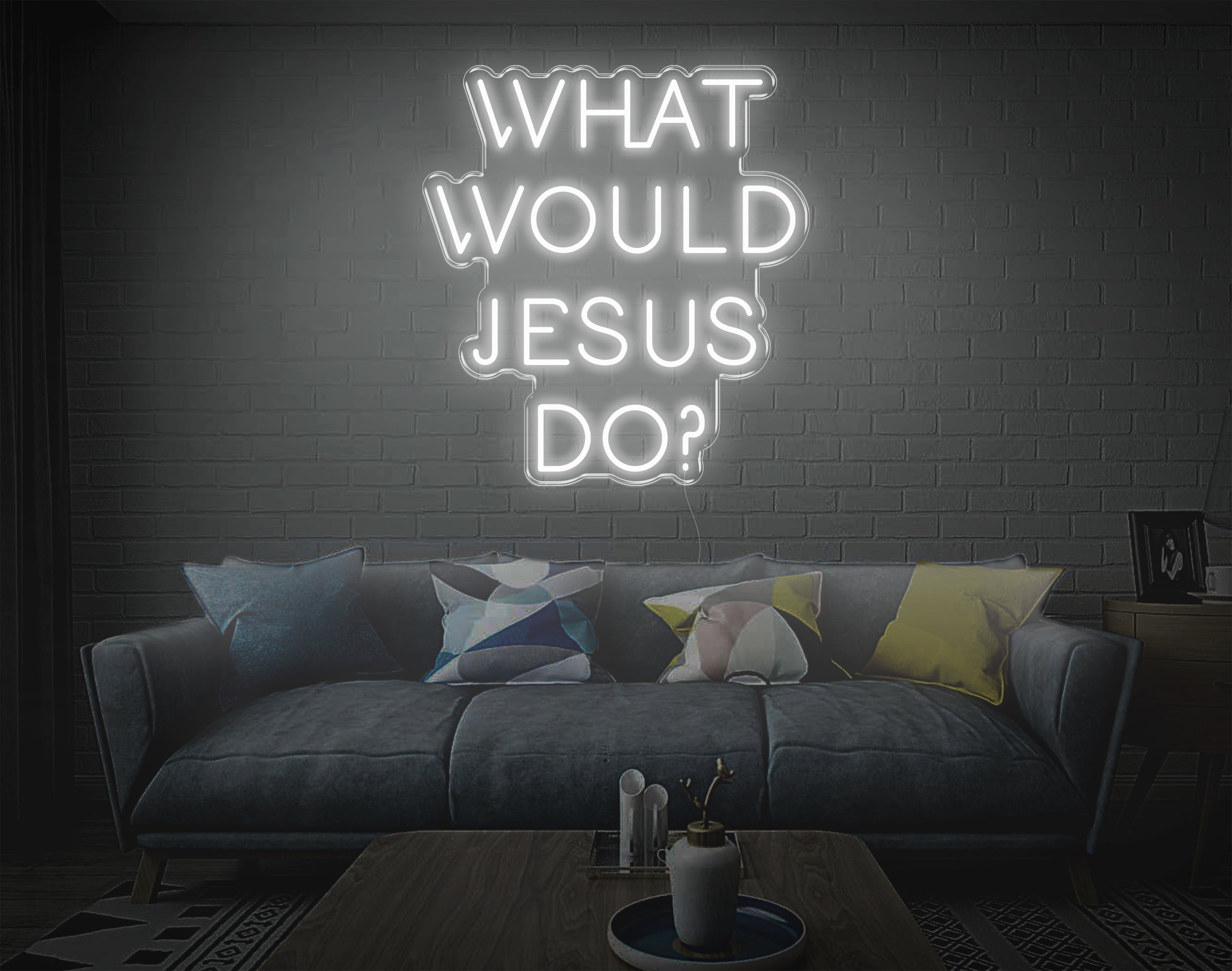 What Would Jesus Do LED Neon Sign