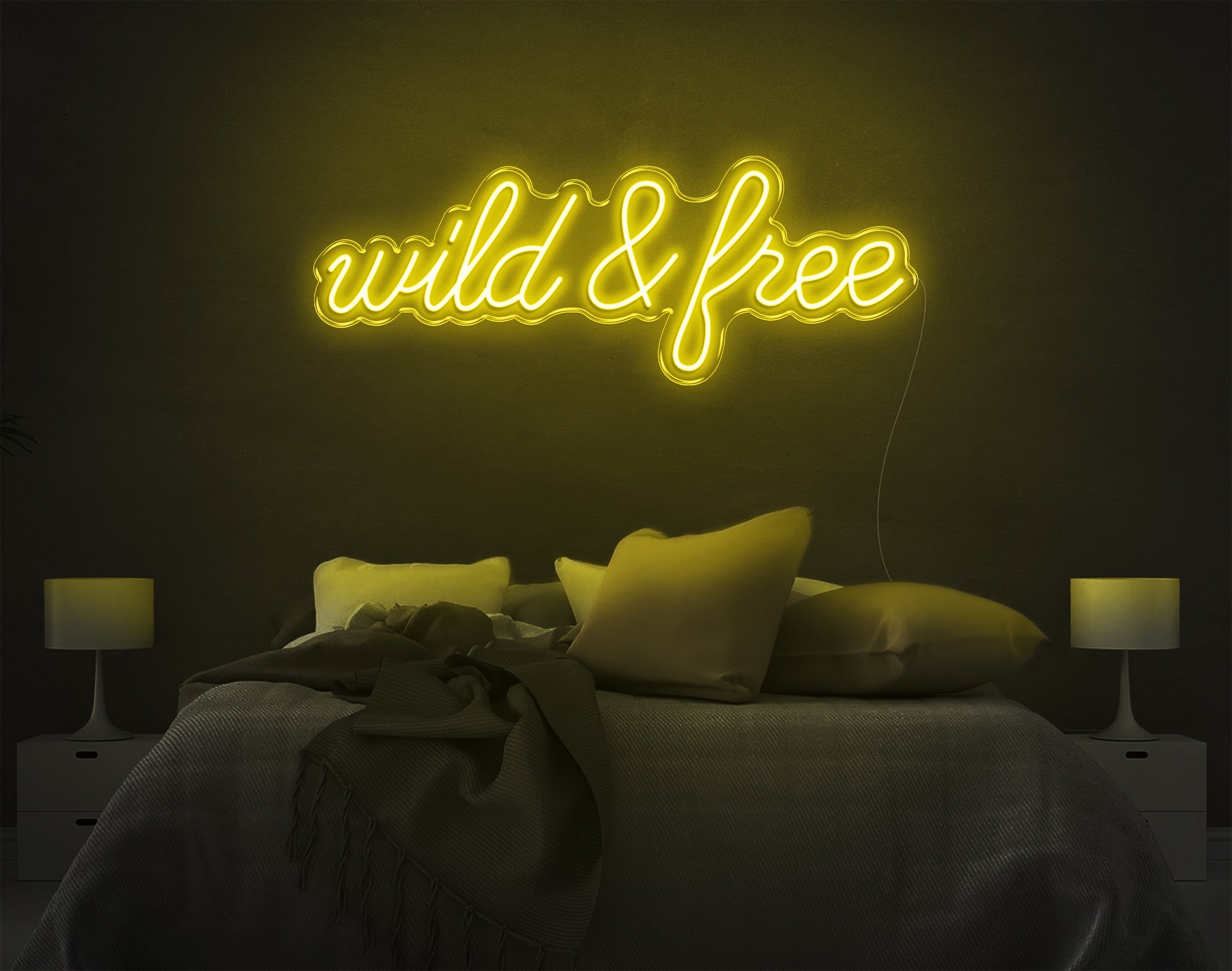 Wild And Free LED Neon Sign