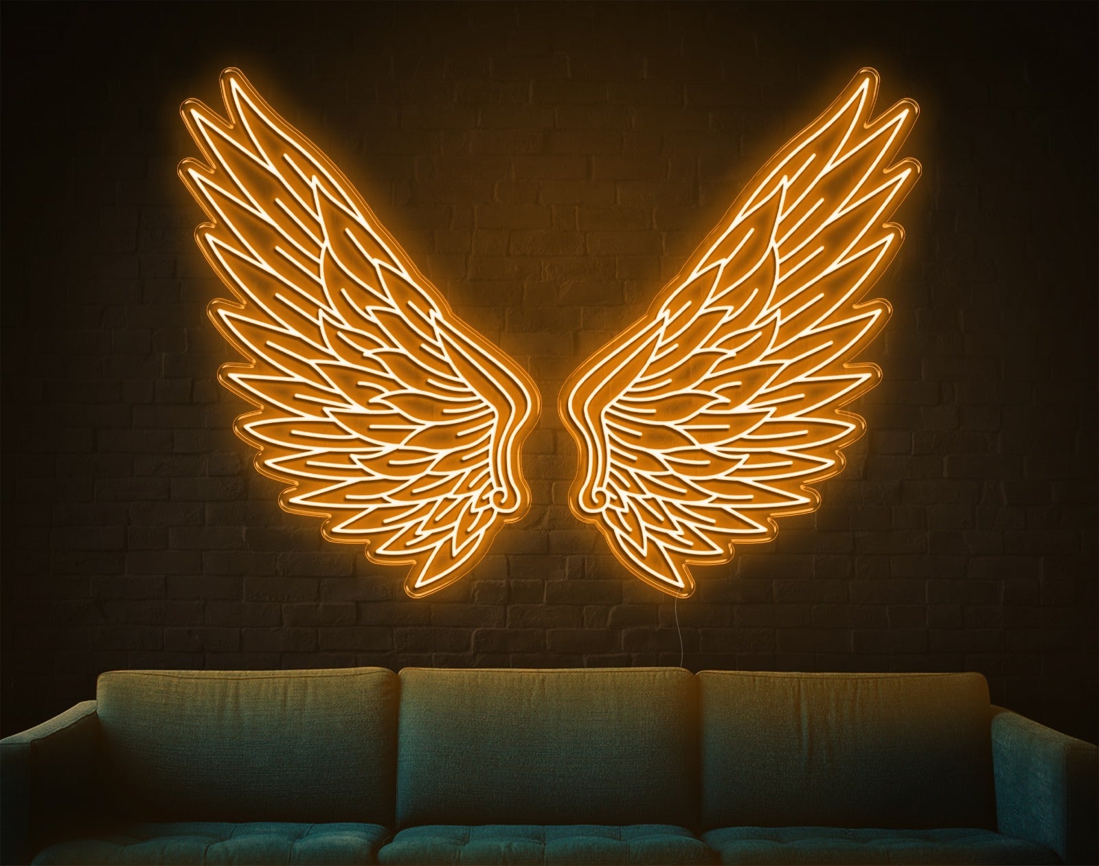 Angel Wings LED Neon Sign