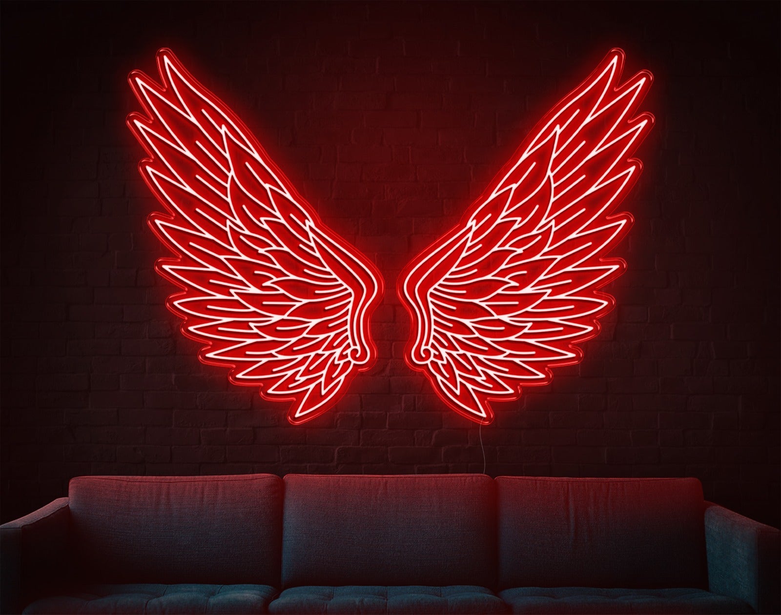 Angel Wings LED Neon Sign