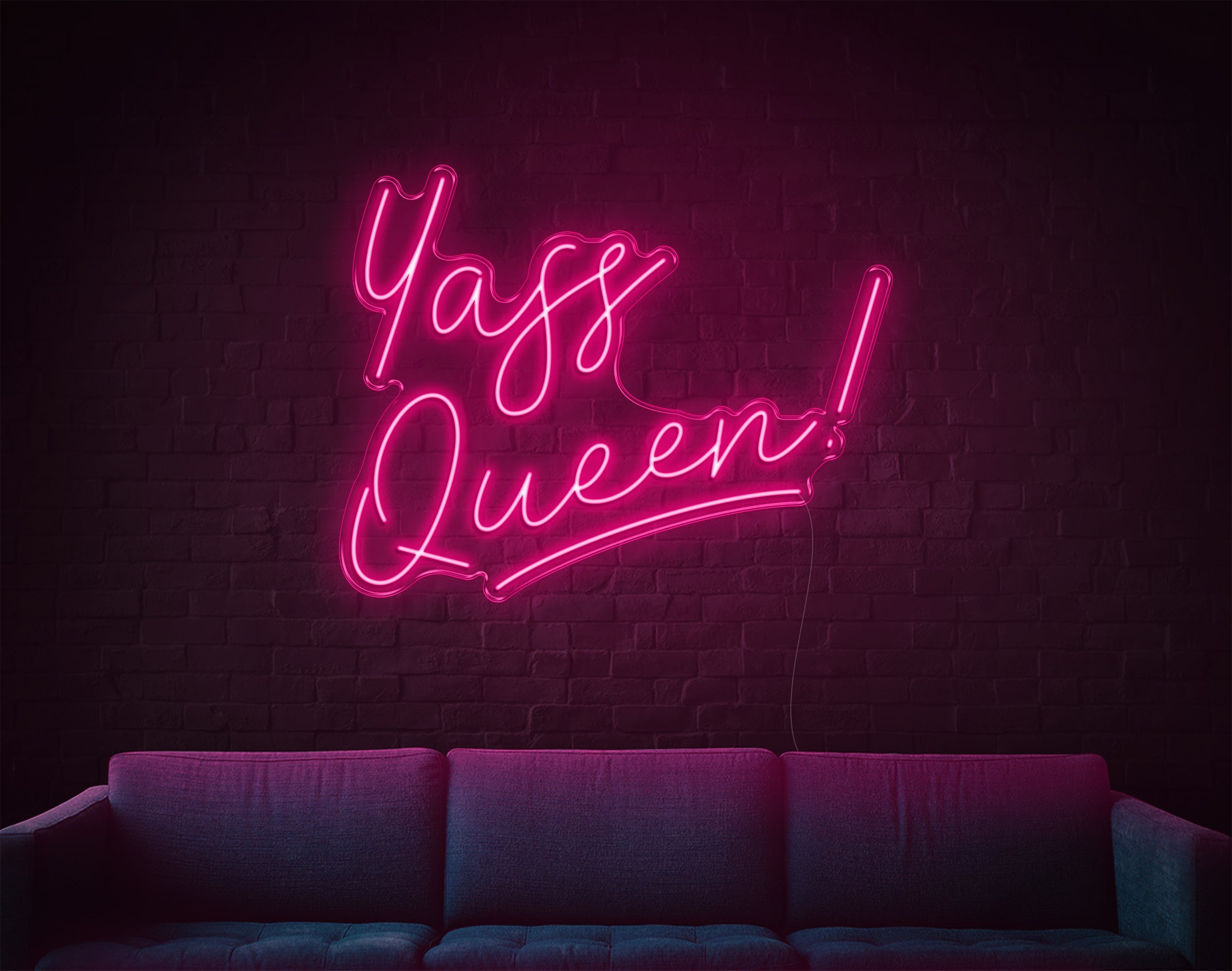 Yass Queen LED Neon Sign