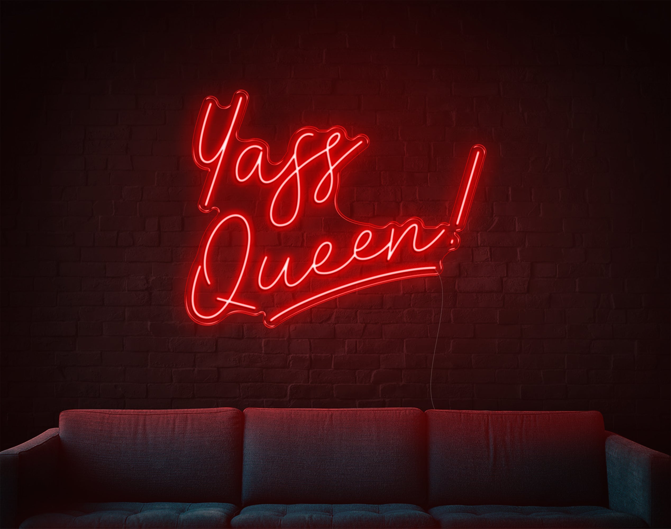 Yass Queen LED Neon Sign