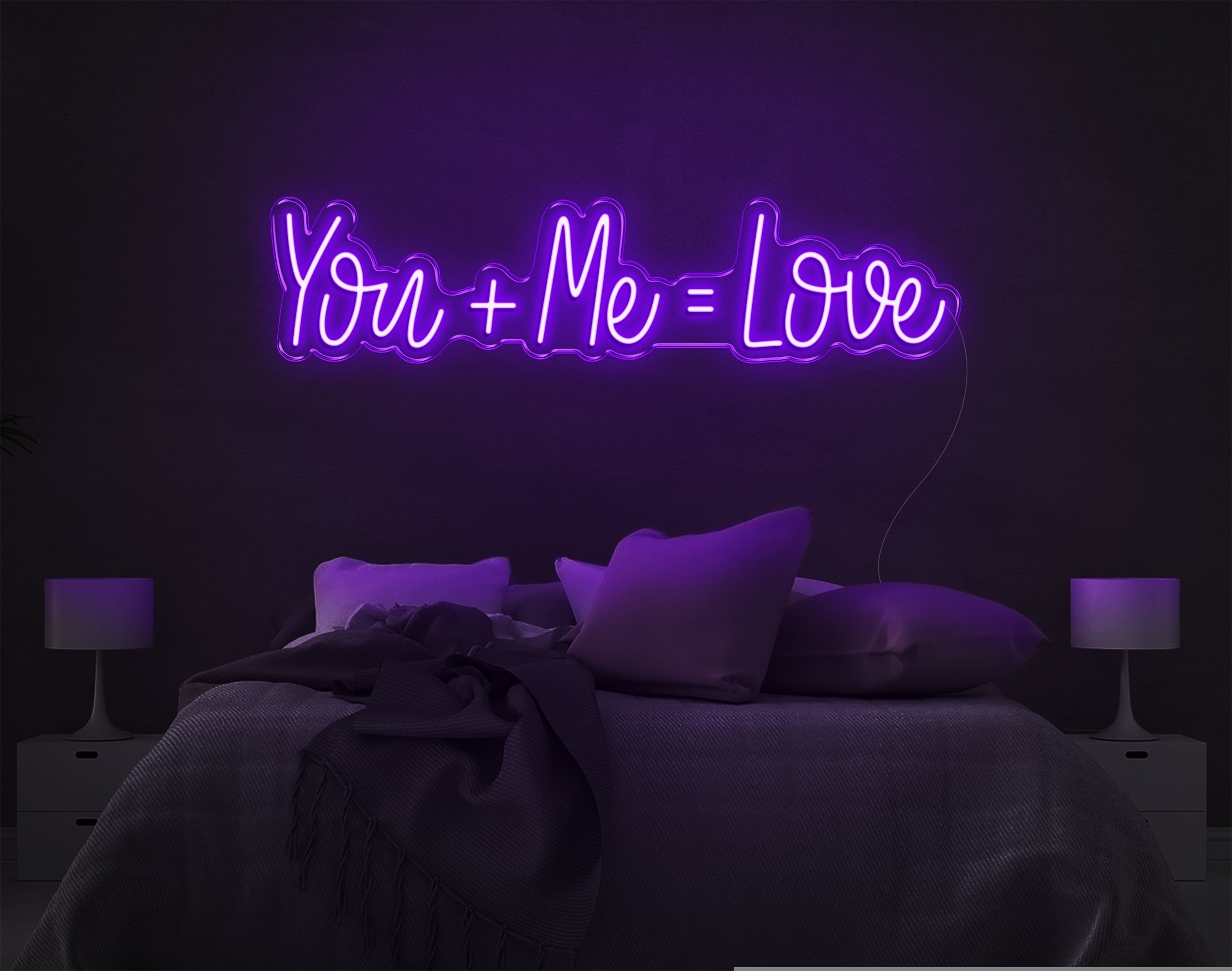 You Me Love LED Neon Sign