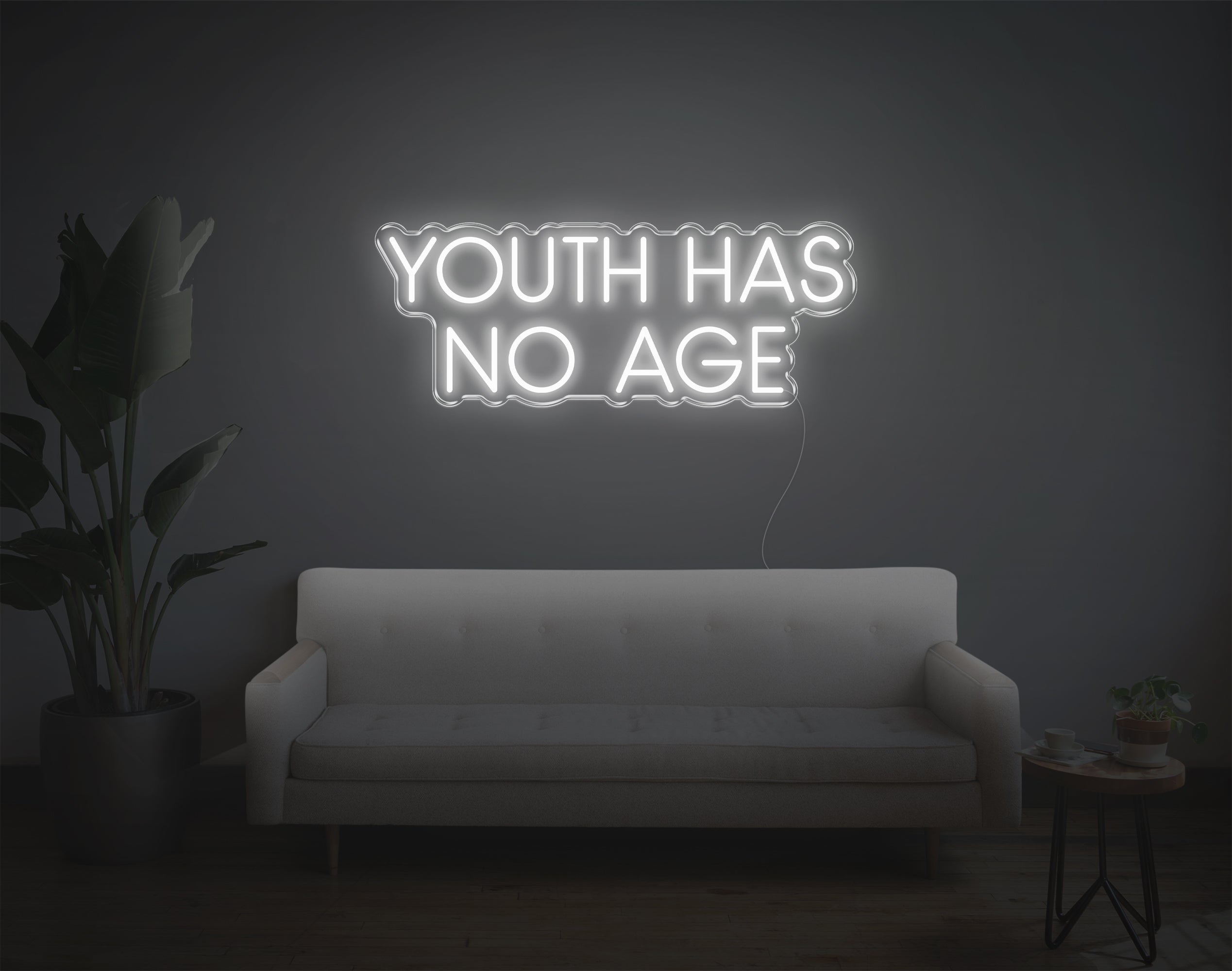 Youth Has No Age LED Neon Sign