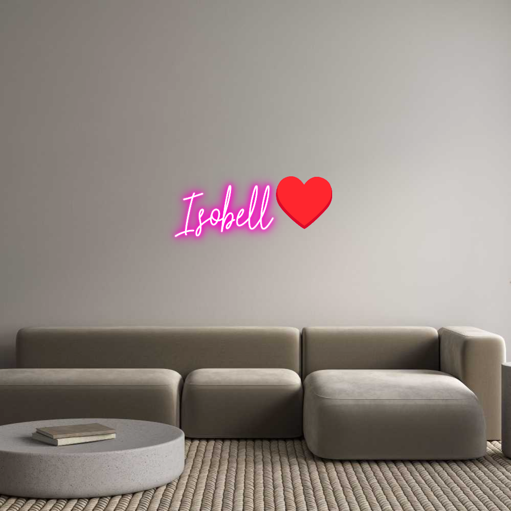 Custom Neon Text- Isobell♥️