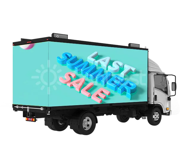 BOX SUPER Series - Super Silent Mobile LED Billboards
