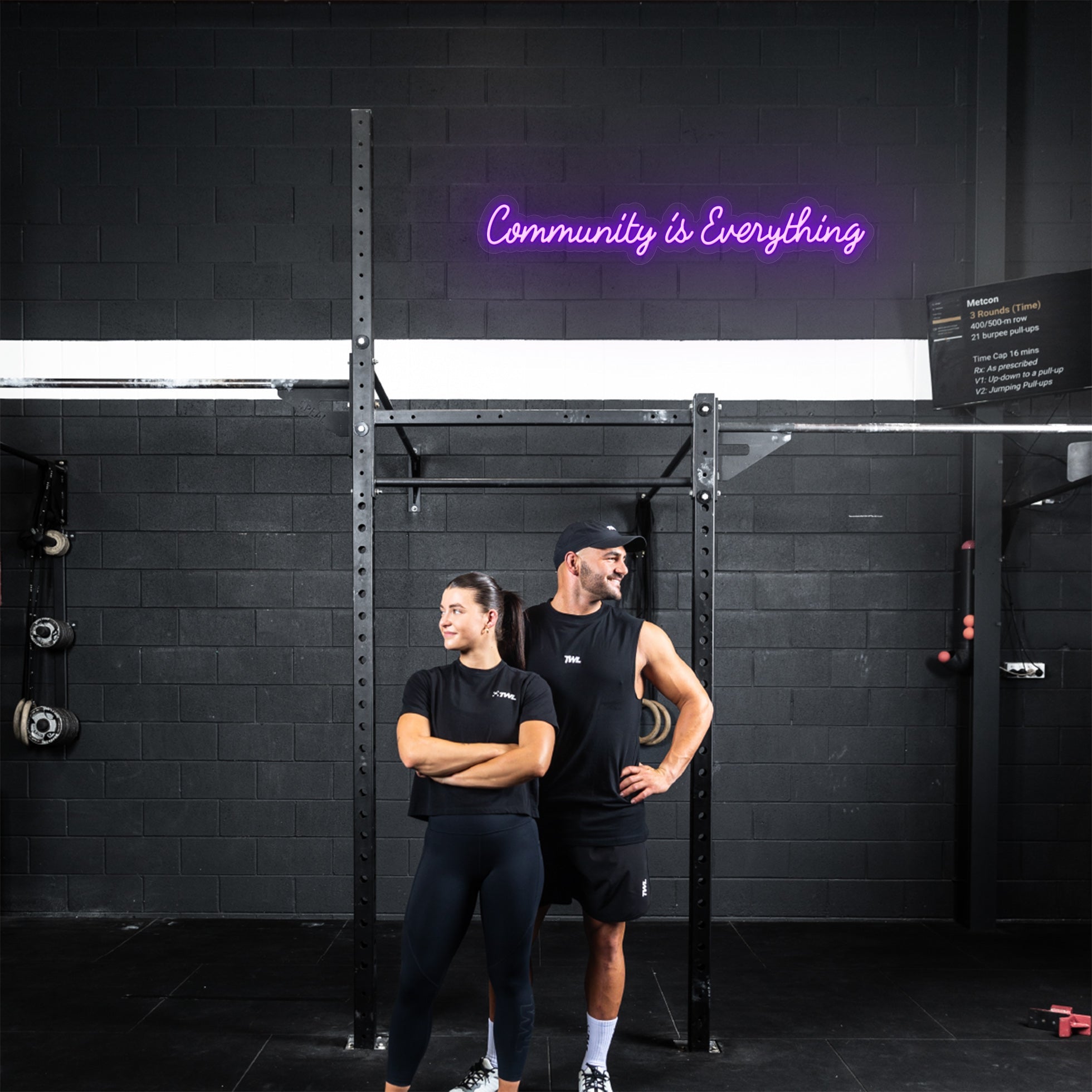 Community Is Everything LED Neon Sign