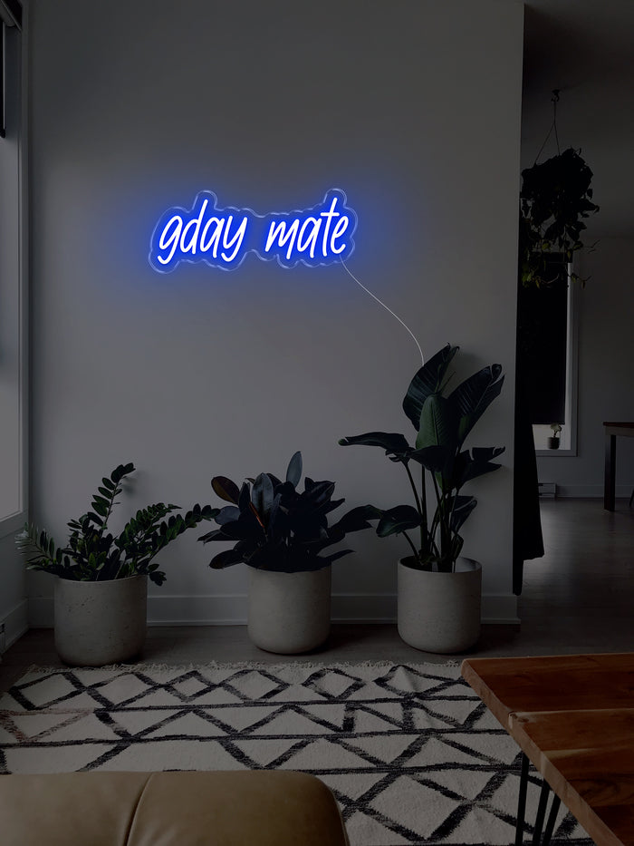 gday mate LED Neon sign