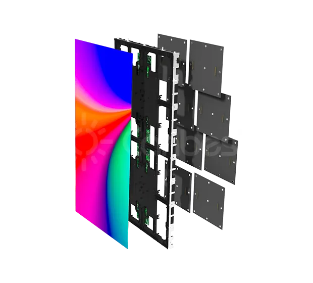 CJ HP Series - Smart Double-Sided Hanging LED Poster