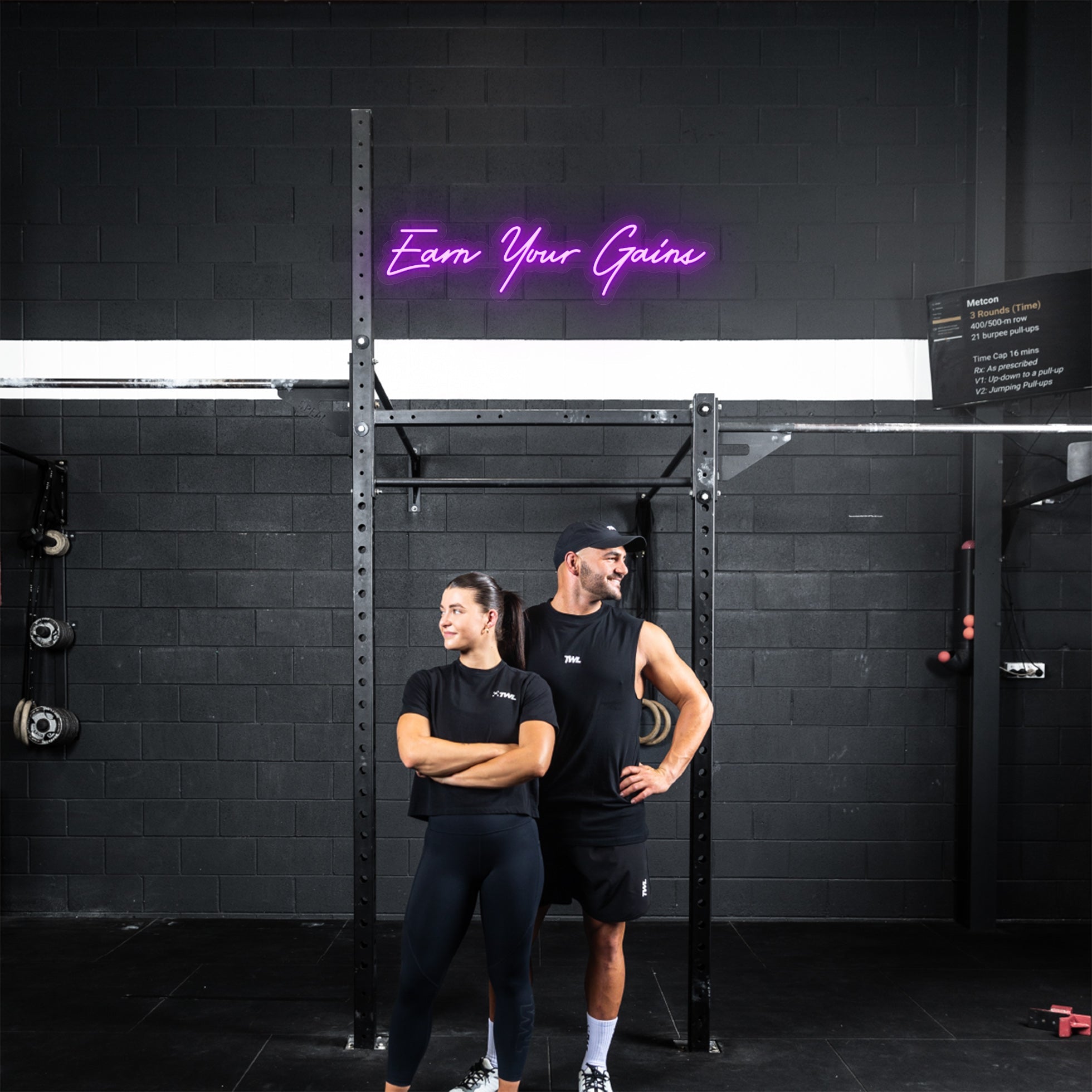 Earn Your Gains LED Neon Sign