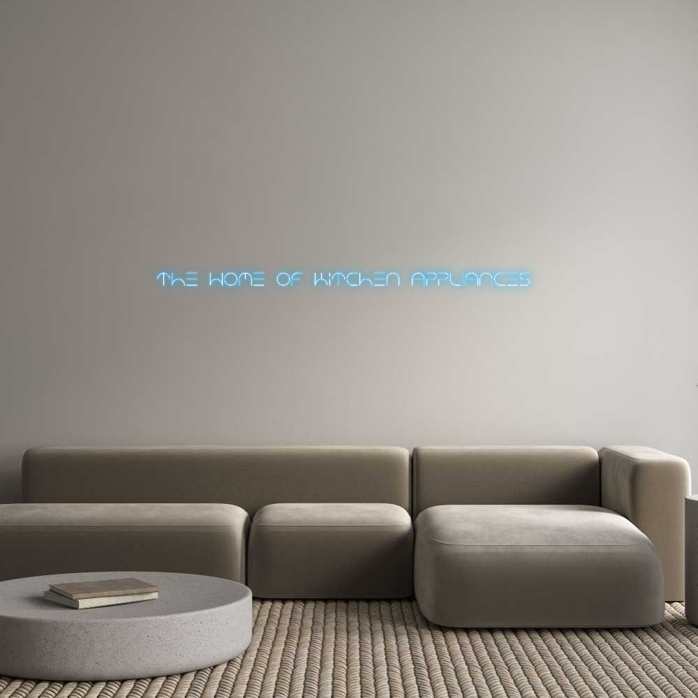 Custom Neon Text - The Home of K...