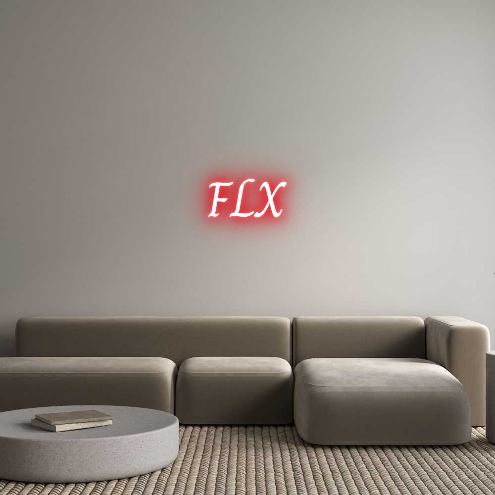 Custom Neon Text - FLX