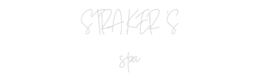 Custom Neon Text - STRAKER’S
spa