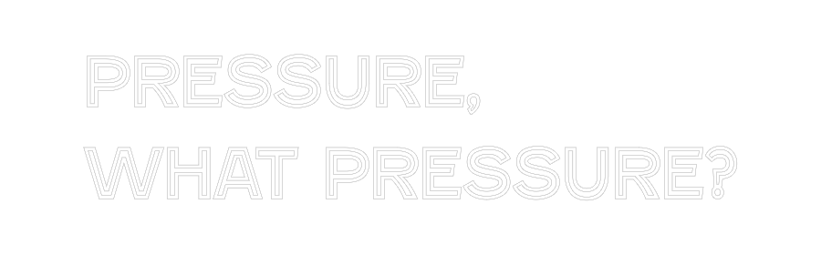 Custom Neon Text- Pressure,
Wh...