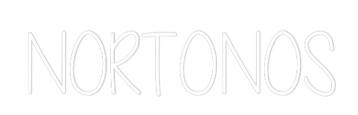 Custom Neon Text - NORTONOS