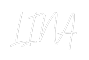 Custom Neon Text - LINA
