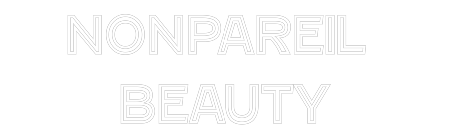Custom Neon Text - Nonpareil 
B...