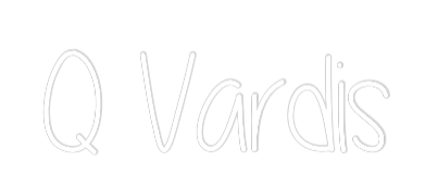 Custom Neon Text - Q Vardis