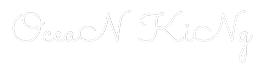 Custom Neon Text - OceaN KiNg