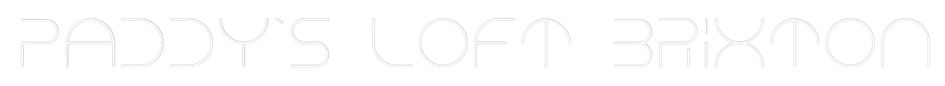 Custom Neon Text - Paddy’s loft ...