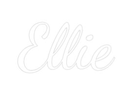 Custom Neon Text - Ellie