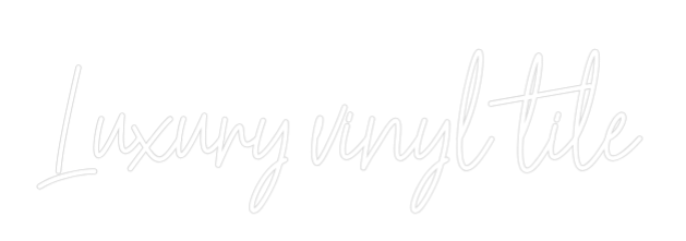 Custom Neon Text - Luxury vinyl ...