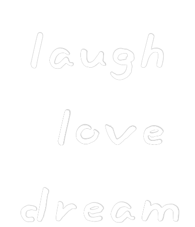 Custom Neon Text - laugh 
love ...