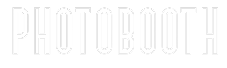 Custom Neon Text - PHOTOBOOTH