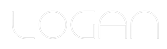 Custom Neon Text - Logan