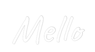 Custom Neon Text - Mello