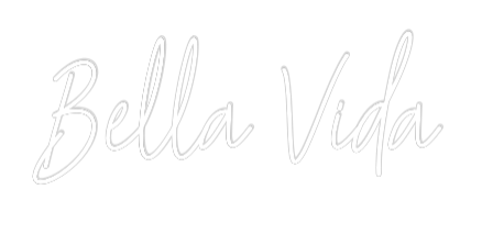 Custom Neon Text - Bella Vida