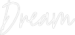 Custom Neon Text - Dream