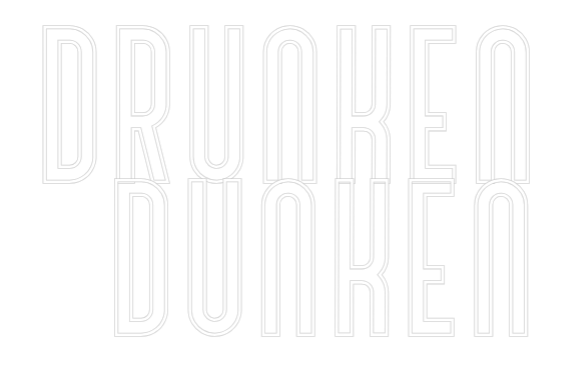 Custom Neon Text - DRUNKEN 
 DU...