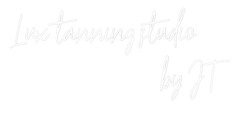 Custom Neon Text - Lux tanning s...