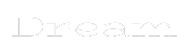 Custom Neon Text - Dream