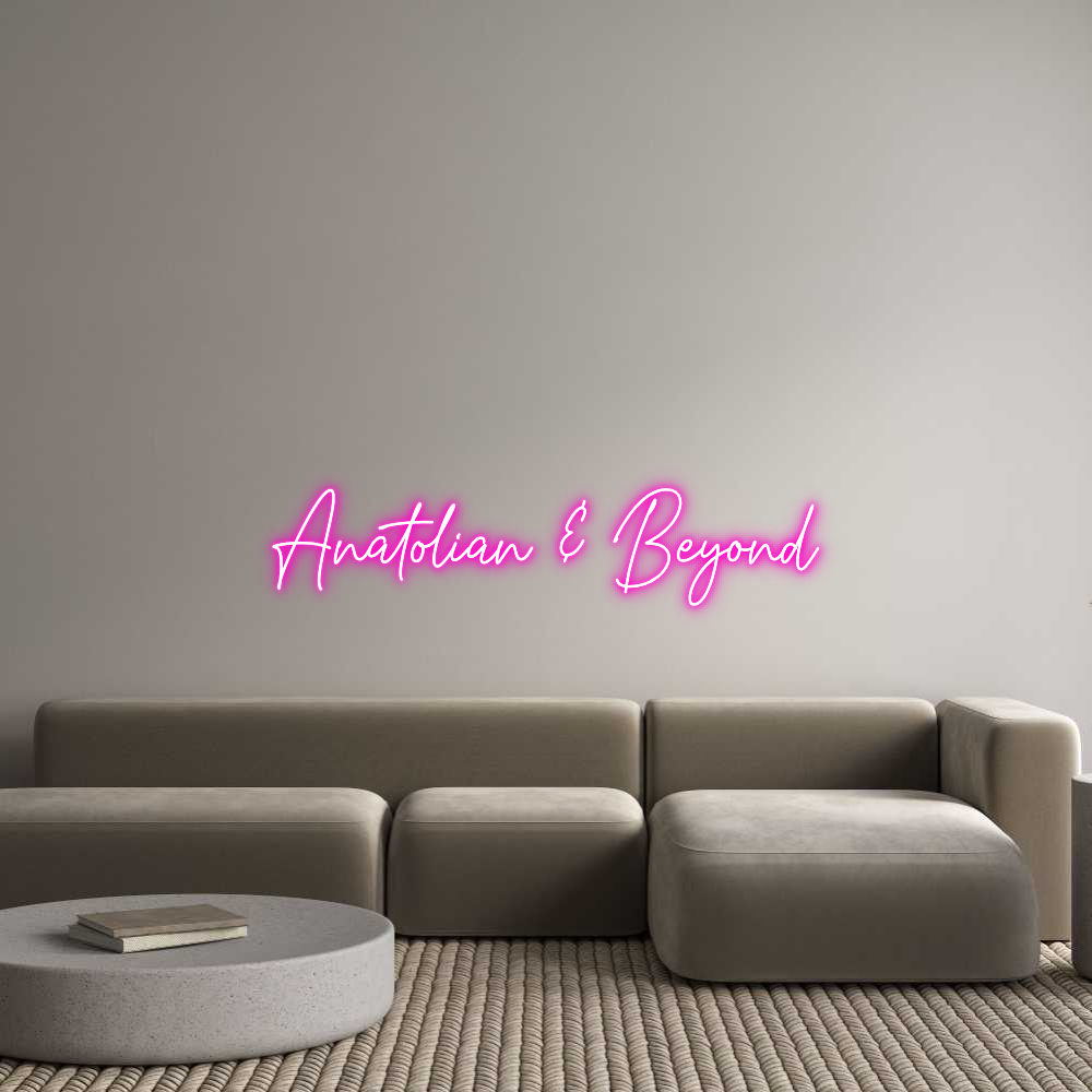Custom Neon Text - Anatolian & B...