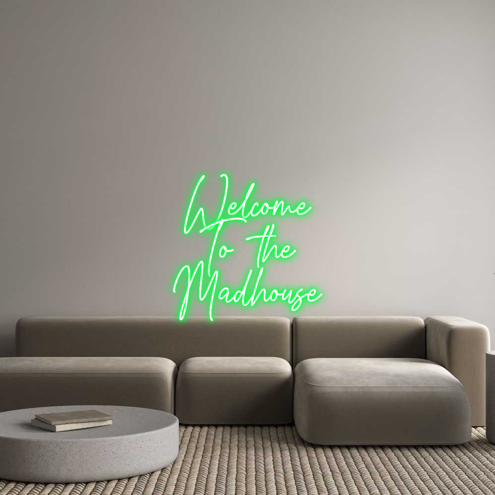Custom Neon Text - Welcome
To t...