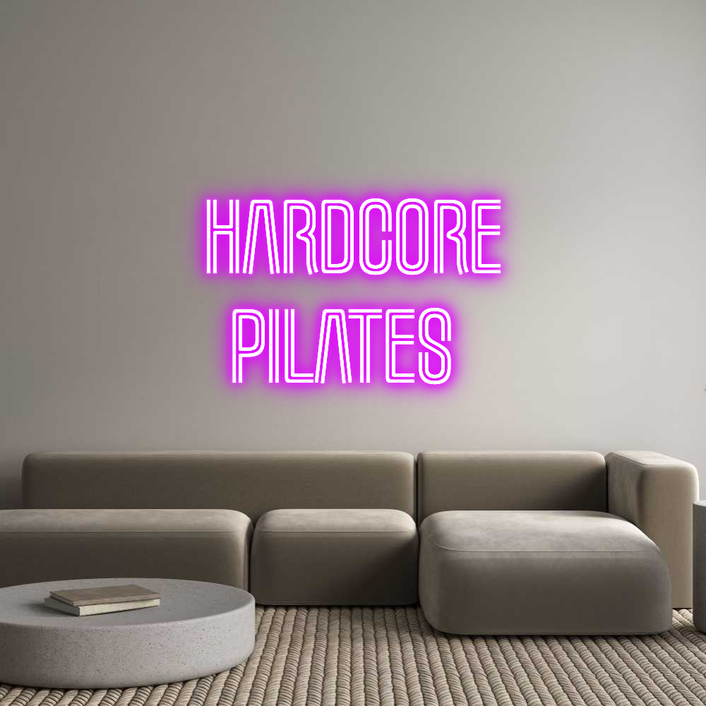 Custom Neon Text - Hardcore
Pil...