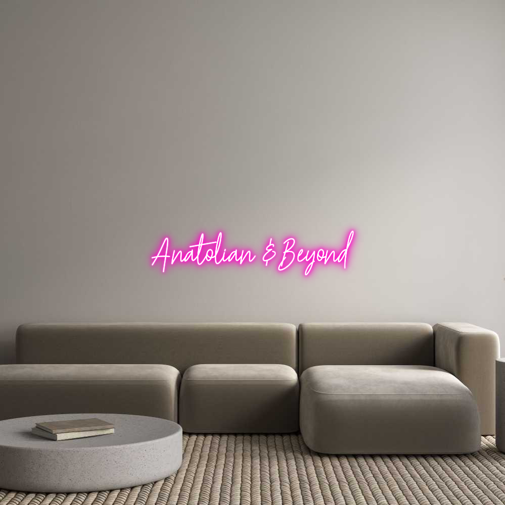 Custom Neon Text - Anatolian & B...