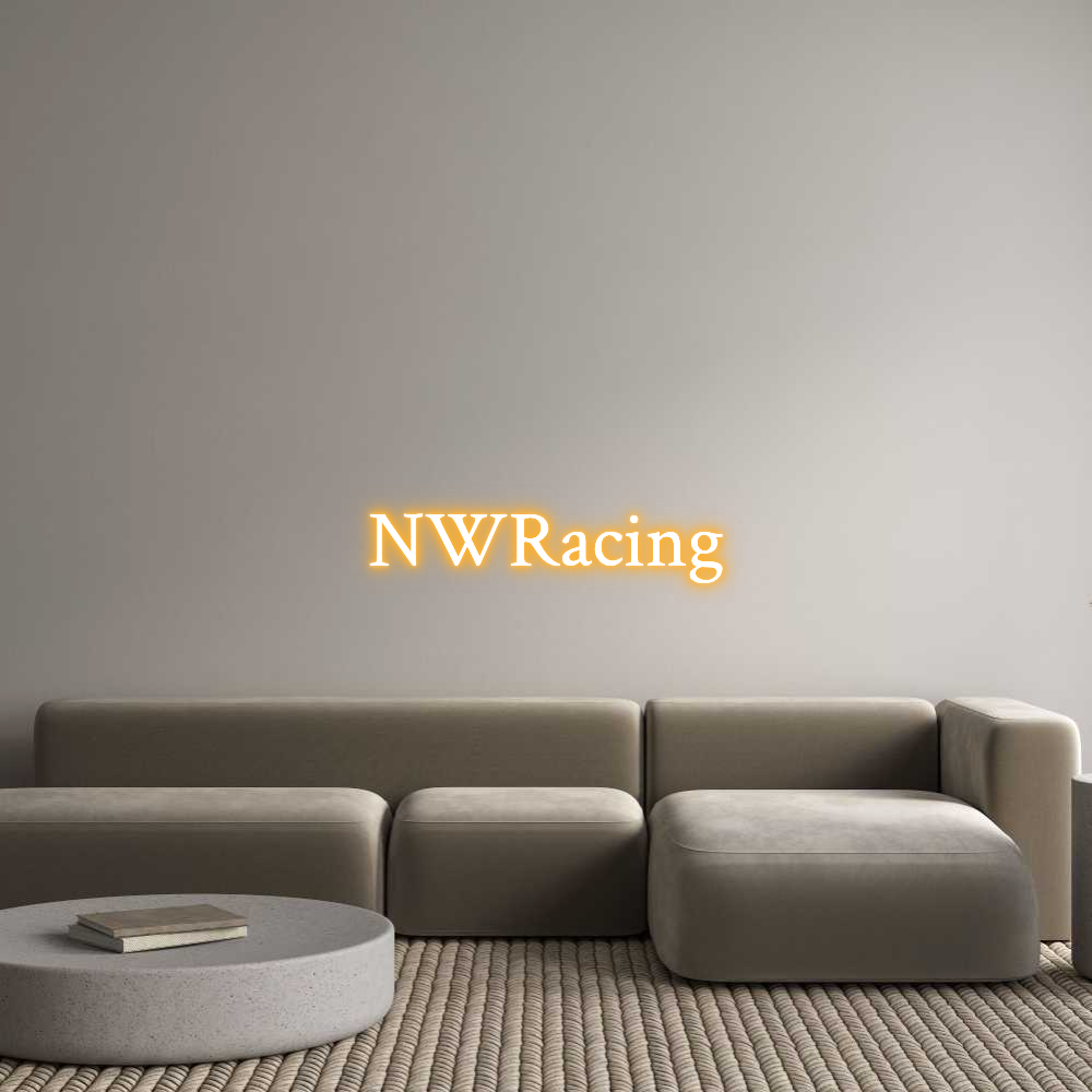 Custom Neon Text - NWRacing