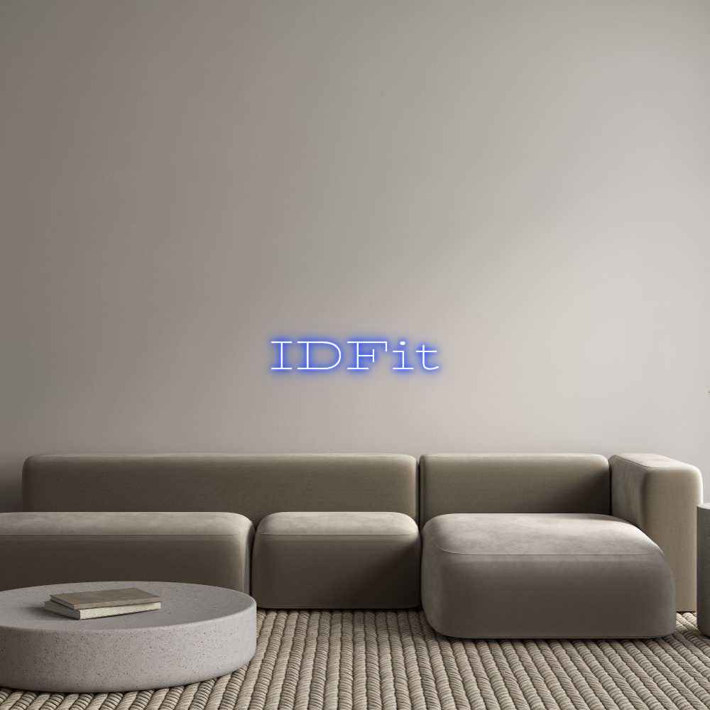 Custom Neon Text - IDFit